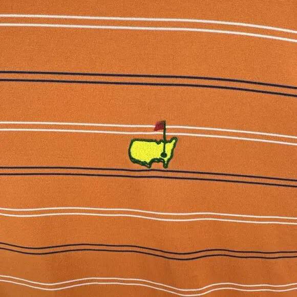 Masters Performance Orange Golf Polo Shirt Mens XL - Picture 4 of 5